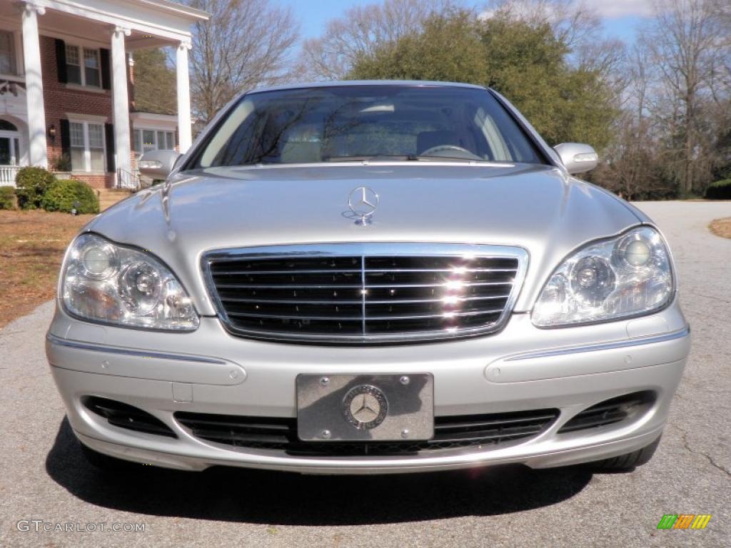 2004 S 430 Sedan - Brilliant Silver Metallic / Ash photo #6