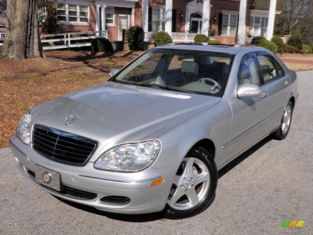 2004 S 430 Sedan - Brilliant Silver Metallic / Ash photo #7