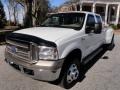 2006 Oxford White Ford F350 Super Duty King Ranch Crew Cab 4x4 Dually  photo #1