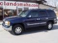 2001 Indigo Blue Metallic GMC Yukon SLT 4x4  photo #4