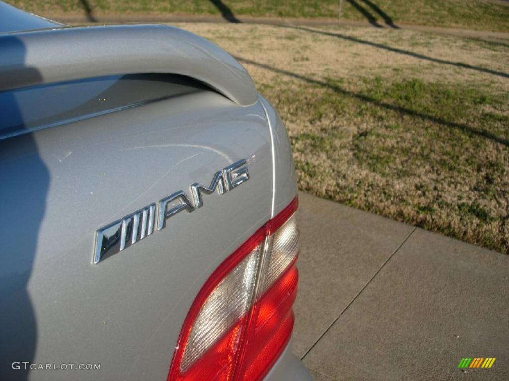 2002 CLK 430 Coupe - Brilliant Silver Metallic / Ash photo #14