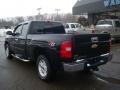 2007 Black Chevrolet Silverado 1500 LT Extended Cab 4x4  photo #2