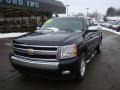 2007 Black Chevrolet Silverado 1500 LT Extended Cab 4x4  photo #11