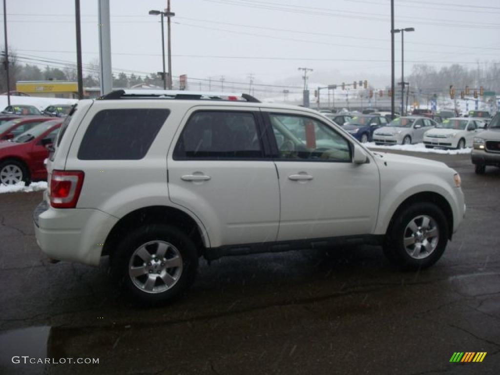 2009 Escape Limited V6 4WD - White Suede / Camel photo #5