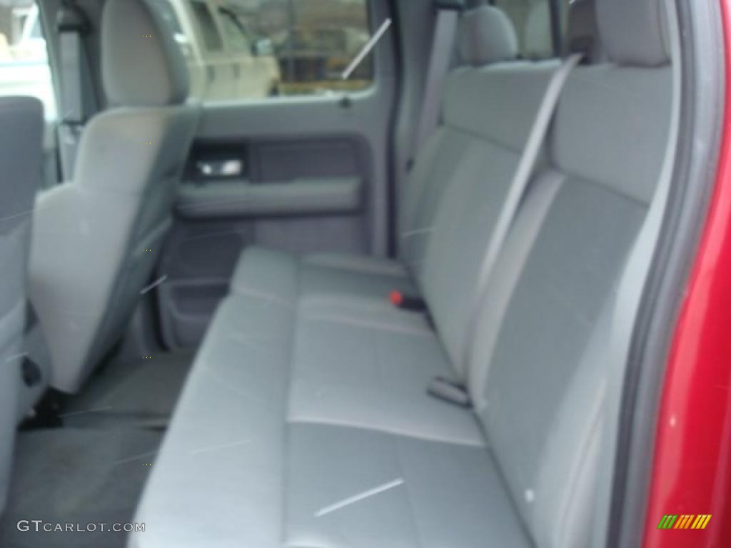 2008 F150 XLT SuperCrew 4x4 - Bright Red / Medium/Dark Flint photo #8