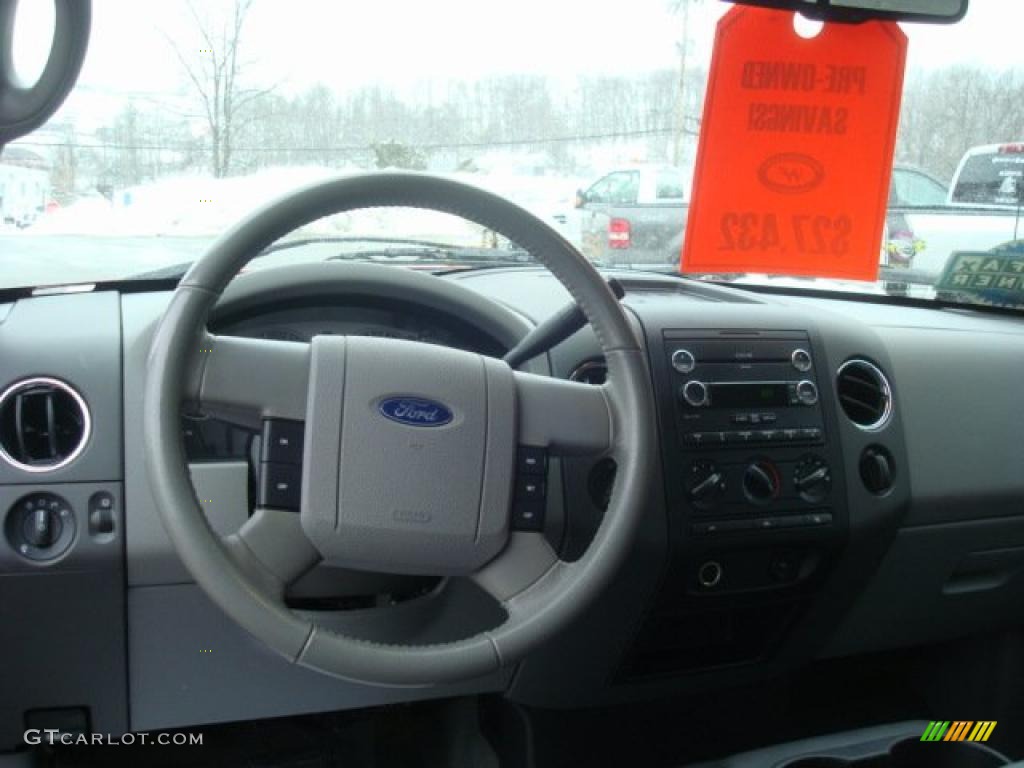 2008 F150 XLT SuperCrew 4x4 - Bright Red / Medium/Dark Flint photo #13