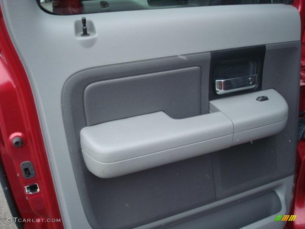 2008 F150 XLT SuperCrew 4x4 - Bright Red / Medium/Dark Flint photo #14
