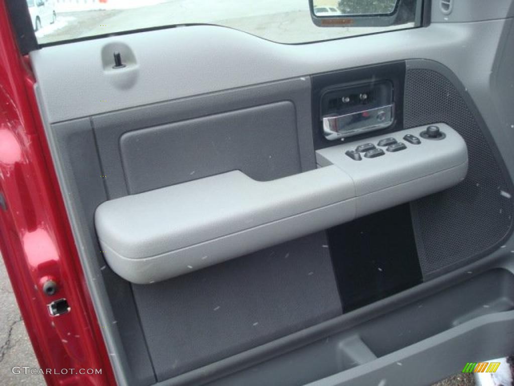 2008 F150 XLT SuperCrew 4x4 - Bright Red / Medium/Dark Flint photo #15