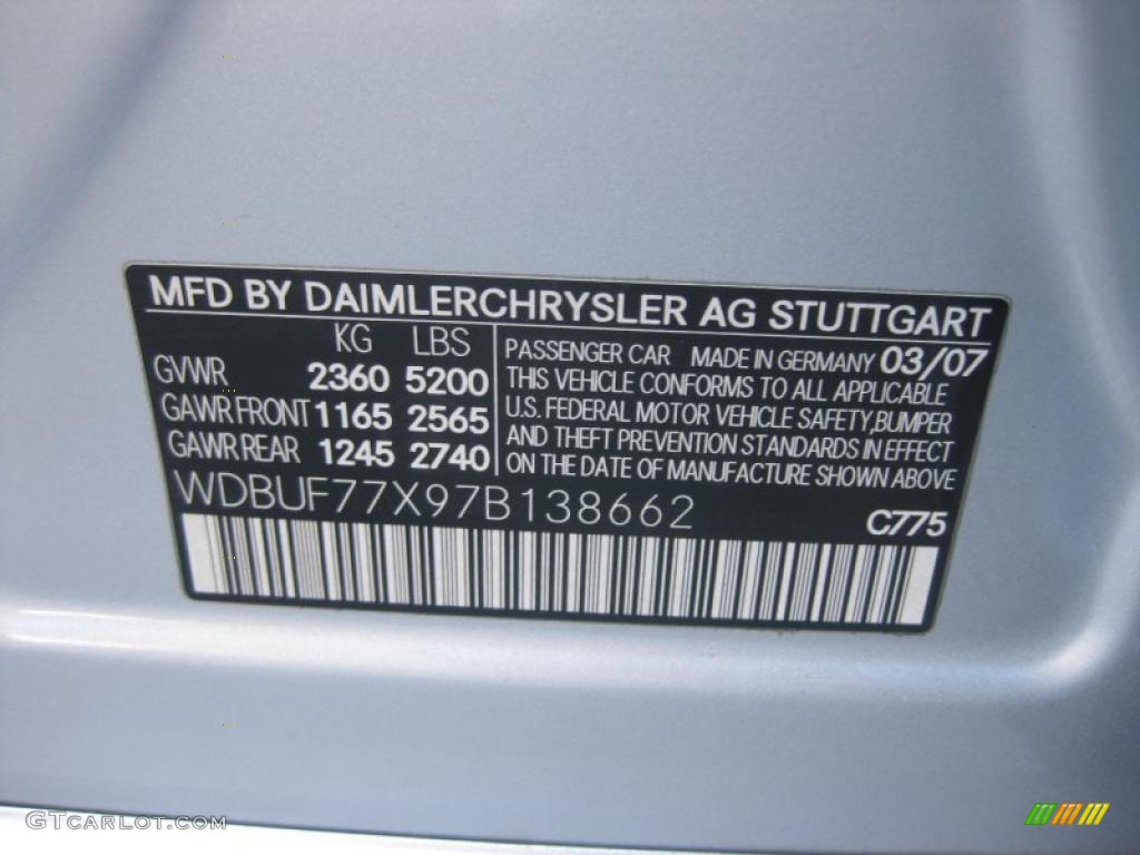 2007 E 63 AMG Sedan - Iridium Silver Metallic / Black photo #29