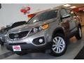 2011 Titanium Silver Kia Sorento EX  photo #2