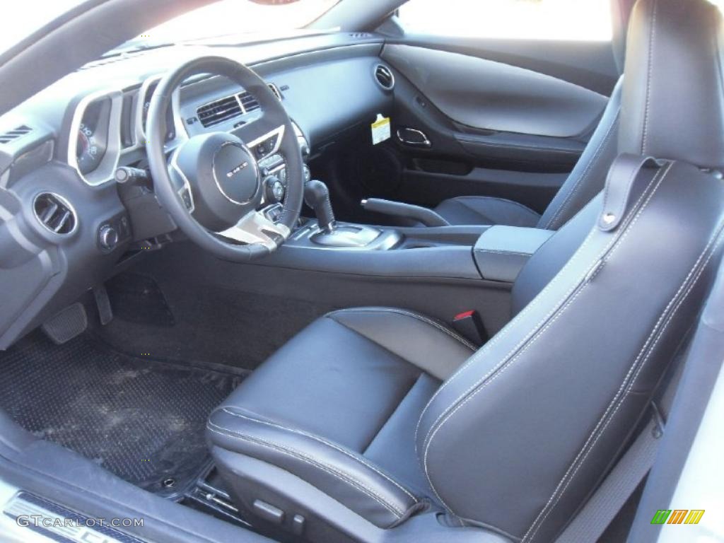 2010 Camaro SS/RS Coupe - Silver Ice Metallic / Black photo #26