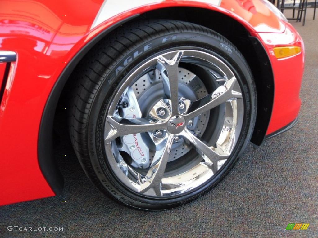 2010 Corvette Grand Sport Coupe - Torch Red / Titanium Gray photo #20