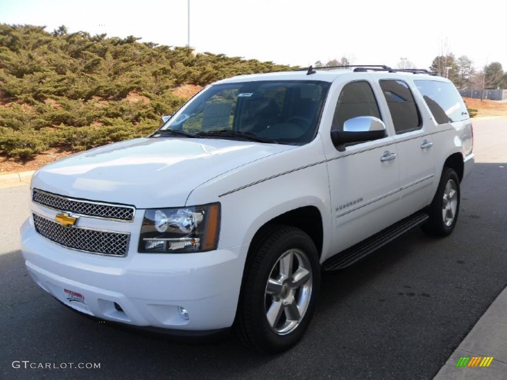 Summit White Chevrolet Suburban