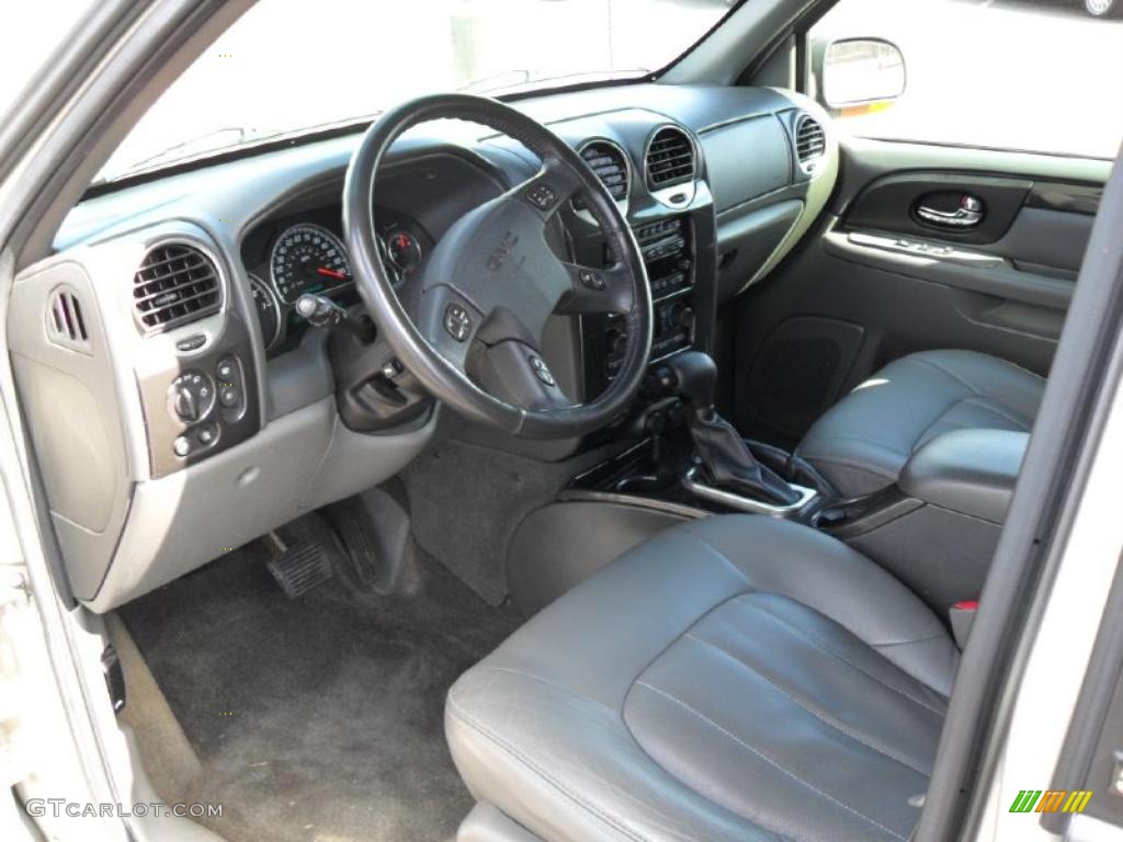 2004 Envoy XUV SLT 4x4 - Silver Green Metallic / Dark Pewter photo #10