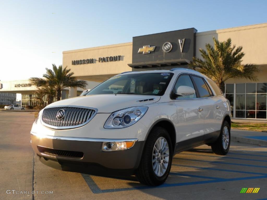 White Opal Buick Enclave