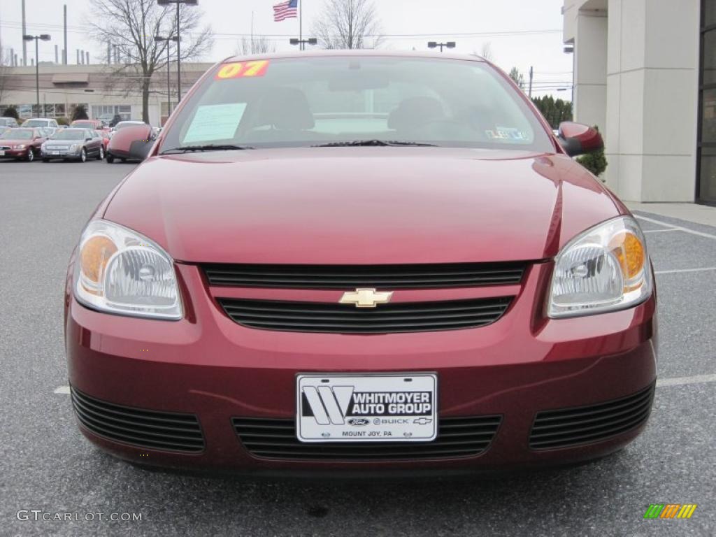 2007 Cobalt LT Coupe - Sport Red Tint Coat / Gray photo #2