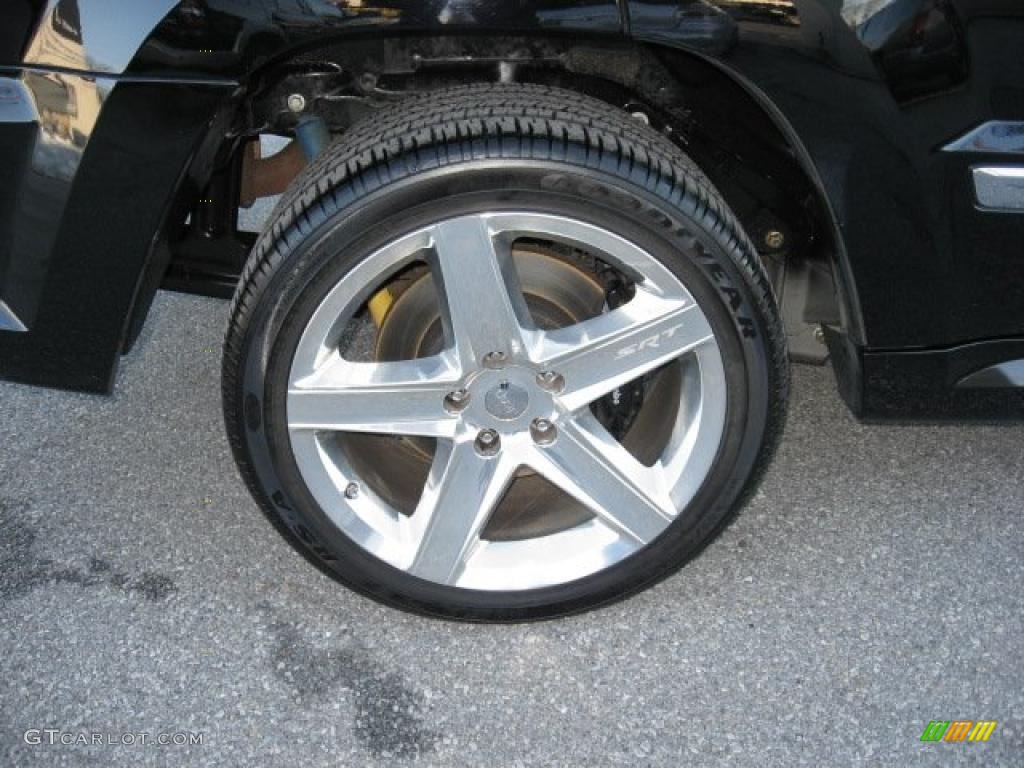 2006 Grand Cherokee SRT8 - Black / Medium Slate Gray photo #34