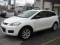 2007 Crystal White Pearl Mica Mazda CX-7 Sport  photo #10