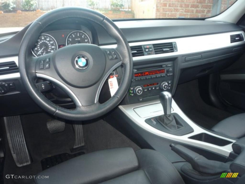 2007 3 Series 328i Sedan - Montego Blue Metallic / Black photo #7