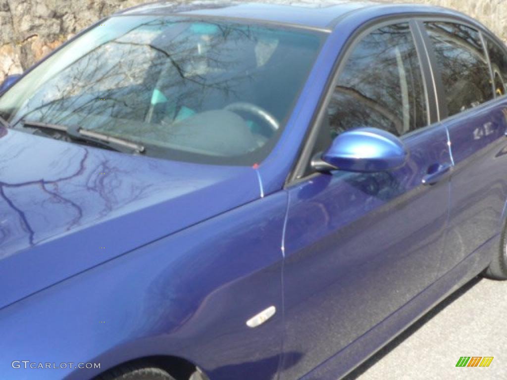 2007 3 Series 328i Sedan - Montego Blue Metallic / Black photo #16