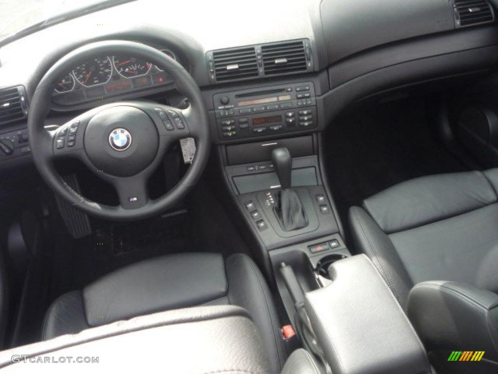 2006 3 Series 330i Convertible - Jet Black / Black photo #9