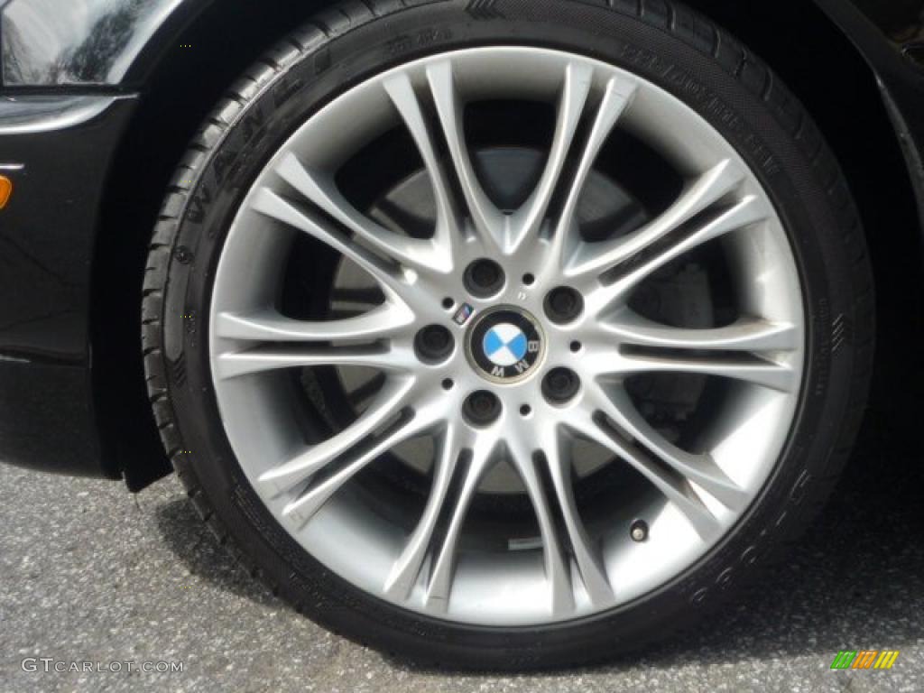 2006 3 Series 330i Convertible - Jet Black / Black photo #29