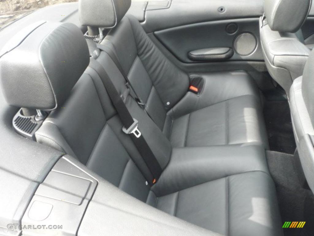 2006 3 Series 330i Convertible - Jet Black / Black photo #30