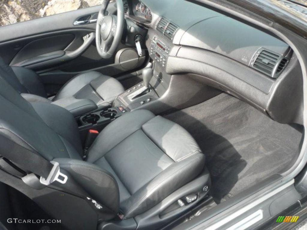 2006 3 Series 330i Convertible - Jet Black / Black photo #32
