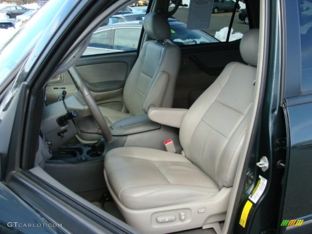 2007 Sequoia SR5 4WD - Timberland Mica / Light Charcoal photo #8