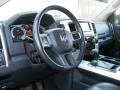 2009 Brilliant Black Crystal Pearl Dodge Ram 1500 Laramie Crew Cab 4x4  photo #22