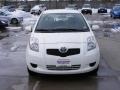 2008 Polar White Toyota Yaris S 3 Door Liftback  photo #3