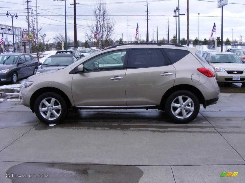 2009 Murano S AWD - Saharan Stone Metallic / Beige photo #5