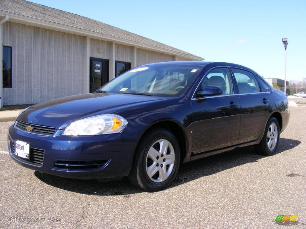 2007 Impala LS - Imperial Blue Metallic / Gray photo #1