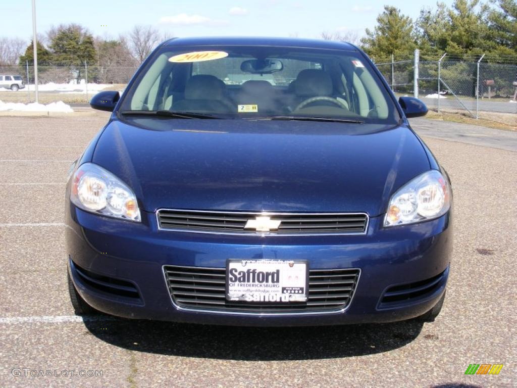 2007 Impala LS - Imperial Blue Metallic / Gray photo #2