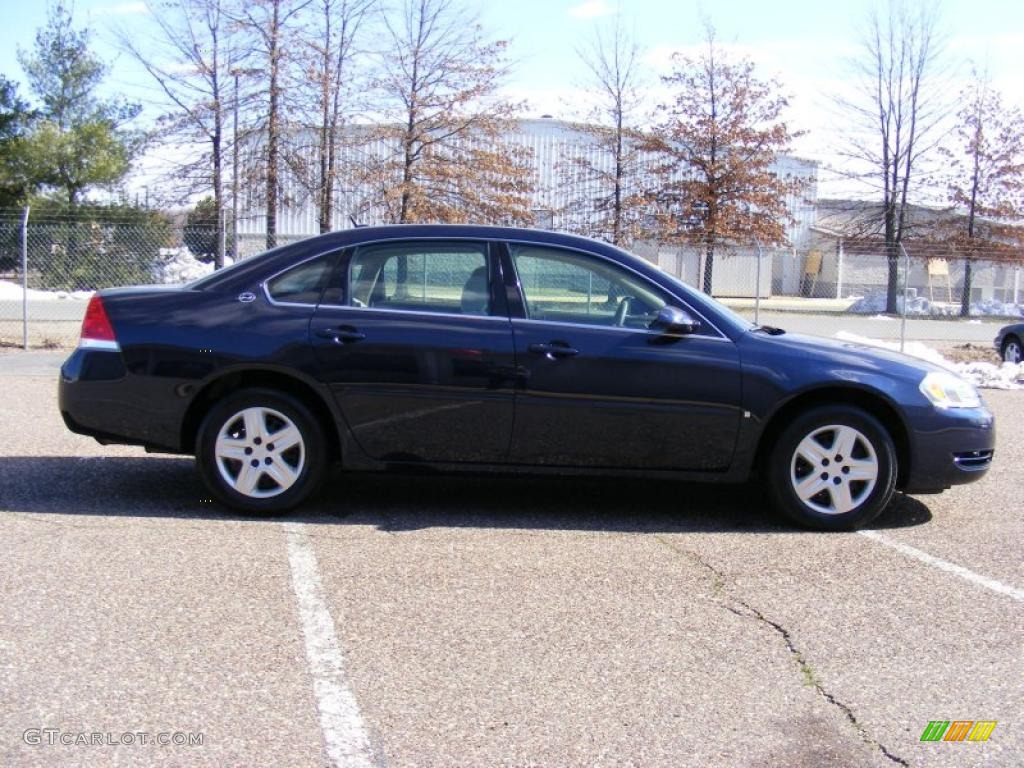2007 Impala LS - Imperial Blue Metallic / Gray photo #4