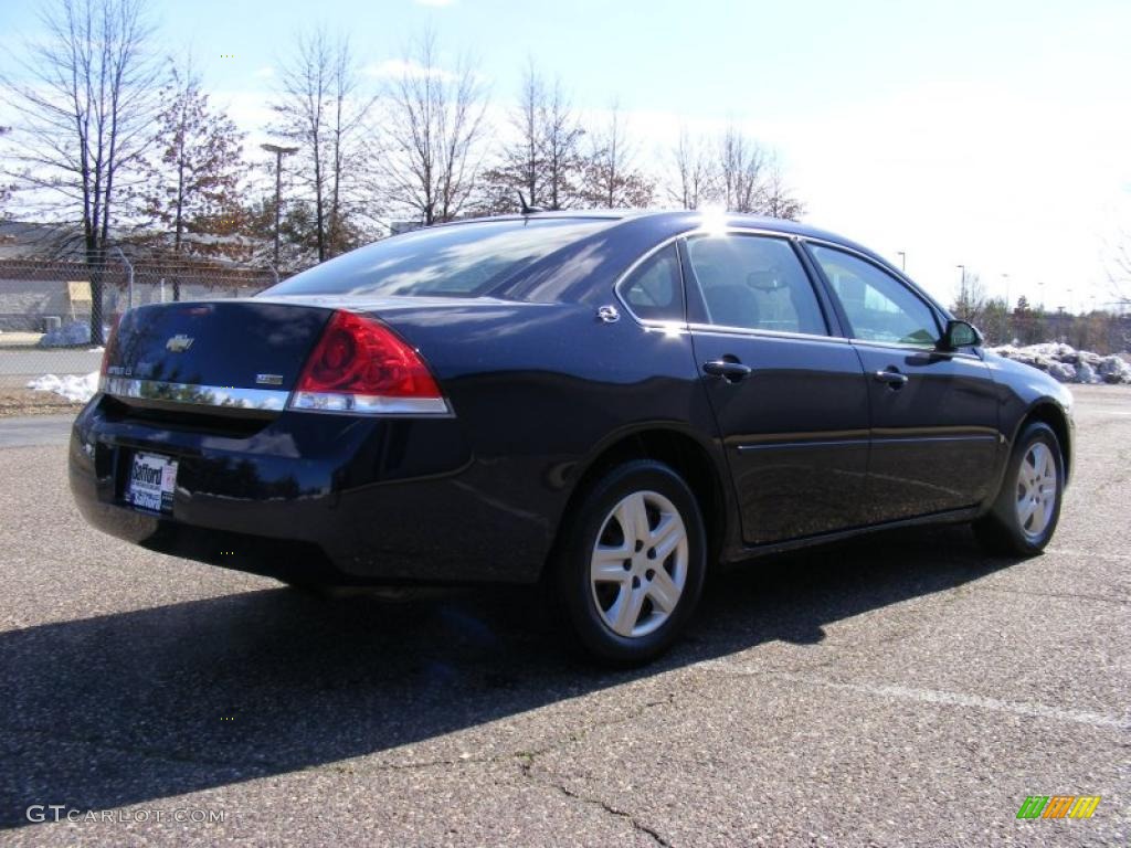 2007 Impala LS - Imperial Blue Metallic / Gray photo #5