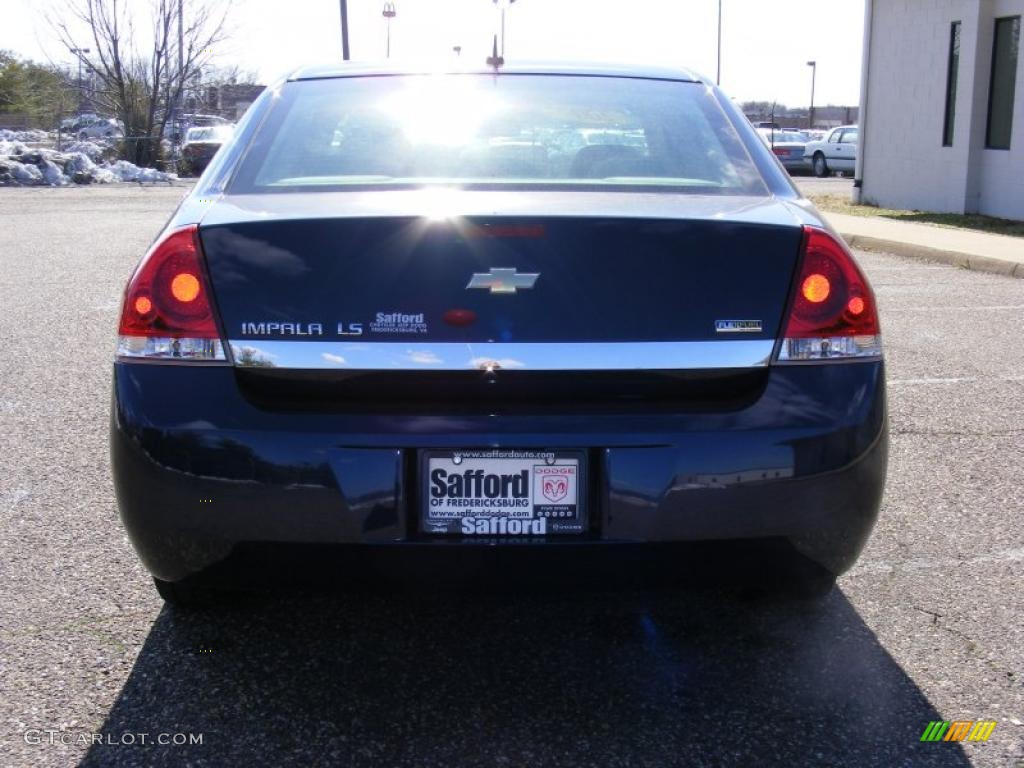 2007 Impala LS - Imperial Blue Metallic / Gray photo #6