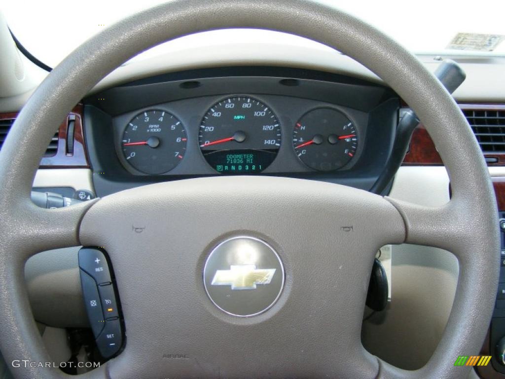 2007 Impala LS - Imperial Blue Metallic / Gray photo #10