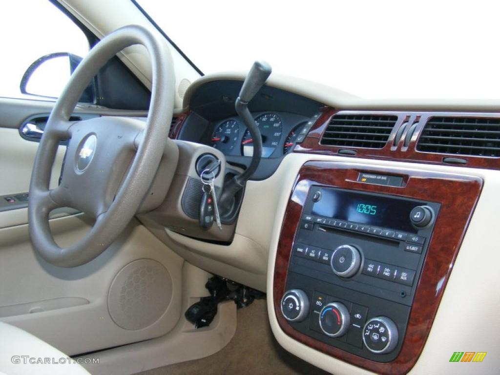 2007 Impala LS - Imperial Blue Metallic / Gray photo #20