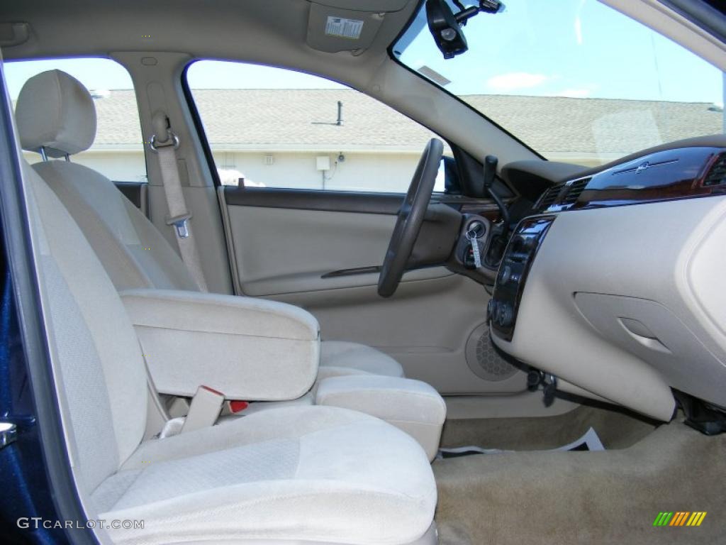 2007 Impala LS - Imperial Blue Metallic / Gray photo #21