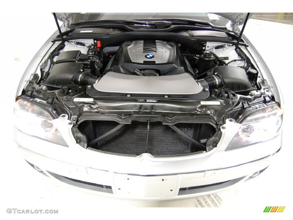 2008 7 Series 750Li Sedan - Titanium Silver Metallic / Black photo #16