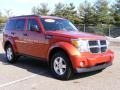 2009 Sunburst Orange Pearl Dodge Nitro SE 4x4  photo #3