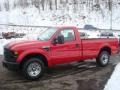 2010 Vermillion Red Ford F250 Super Duty XL Regular Cab  photo #10