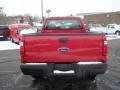 2010 Vermillion Red Ford F250 Super Duty XL Regular Cab 4x4  photo #4