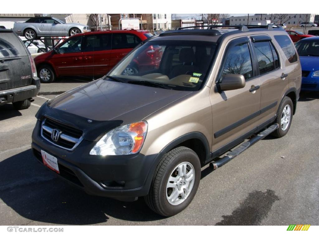 2003 CR-V EX 4WD - Mojave Mist Metallic / Saddle photo #1