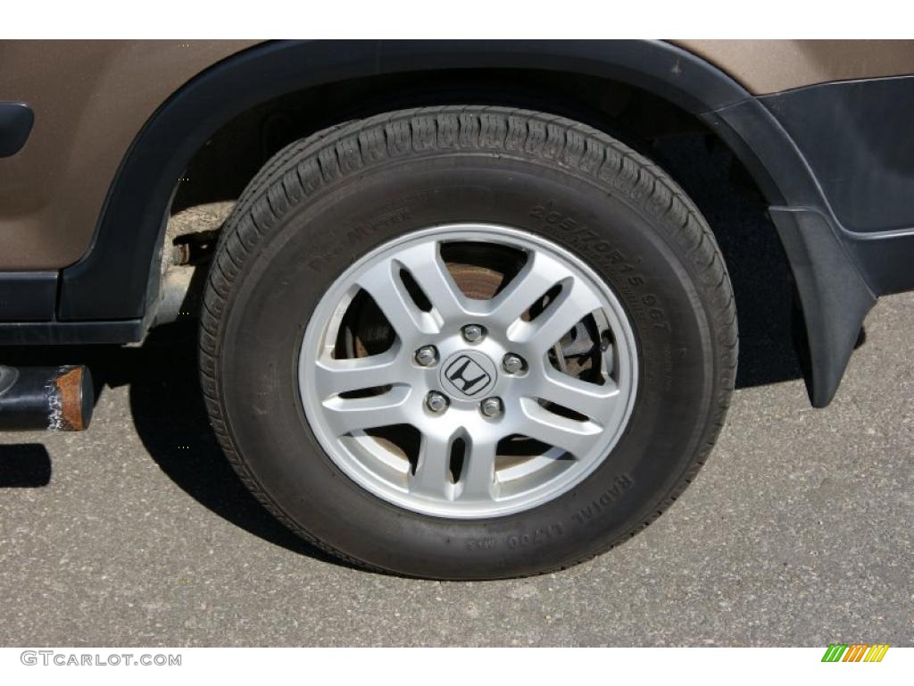 2003 CR-V EX 4WD - Mojave Mist Metallic / Saddle photo #7
