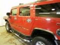 2004 Victory Red Hummer H2 SUV  photo #18