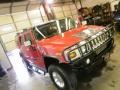 2004 Victory Red Hummer H2 SUV  photo #48