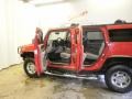2004 Victory Red Hummer H2 SUV  photo #59