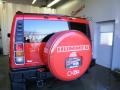 2004 Victory Red Hummer H2 SUV  photo #67